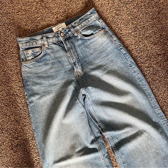 Cary High Rise Slouchy Wide Leg Jeans